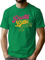Handsome Podcast Pretty Little Lady T-Shirt for Men & Women, T-Shirts Graphic Tee - Green