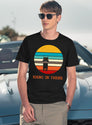 Hang In There T-Shirt for Men & Women, T-Shirts Graphic Tee - Navy