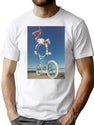 Hang Time T-Shirt for Men & Women, T-Shirts Graphic Tee - White