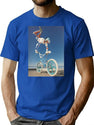 Hang Time T-Shirt for Men & Women, T-Shirts Graphic Tee - Blue