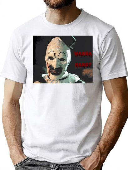 Hanging Art T-Shirt for Men & Women, T-Shirts Graphic Tee - Black