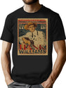 Hank_William Classic Classique T-Shirt for Men & Women, T-Shirts Graphic Tee - Black