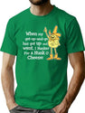 Hanker For A Hunka Cheese T-Shirt for Men & Women, T-Shirts Graphic Tee - Green
