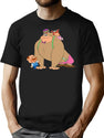Hanna Barbera (2) T-Shirt for Men & Women, T-Shirts Graphic Tee - Black