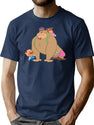 Hanna Barbera (2) T-Shirt for Men & Women, T-Shirts Graphic Tee - Navy