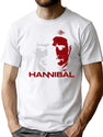 Hannibal T-Shirt for Men & Women, T-Shirts Graphic Tee - White
