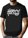 Harpos Detroit Logos Premium Heavyweight Cotton T-Shirt - Black