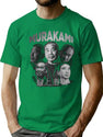Haruki Murakami Bootleg T Bootleg Graphic T-Shirt - Green