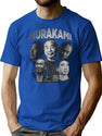Haruki Murakami Bootleg T Bootleg Graphic T-Shirt - Blue