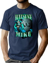 Hatsune Miku Rap Bootleg Bootleg Graphic T-Shirt - Navy