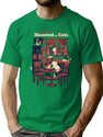 Haunted By Cats T-Shirt for Men & Women, T-Shirts Graphic Tee - Green