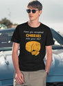 Have You Accepted Cheeses Into Your Life Humorous T-Shirt for Men & Women, T-Shirts Graphic Tee - Navy