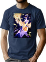 Hazbin Hotel Adam Classic Premium Heavyweight Cotton T-Shirt - Navy