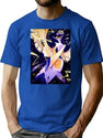 Hazbin Hotel Adam Classic Premium Heavyweight Cotton T-Shirt - Blue