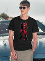 Hazbin Hotel Alastor Classic Black T-Shirt - Navy