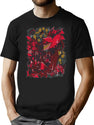 Hazbin Hotel Alastor Spring Essential Premium Heavyweight Cotton T-Shirt - Black