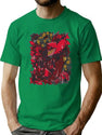 Hazbin Hotel Alastor Spring Essential T-Shirt for Men & Women, T-Shirts Graphic Tee - Green