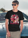 Hazbin Hotel Alastor and Lucifer Classic Black T-Shirt - Navy