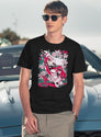 Hazbin Hotel - Angel Dust Classic Black T-Shirt - Navy