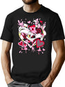 Hazbin Hotel Angel Dust Classic Premium Heavyweight Cotton T-Shirt - Black