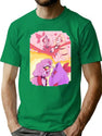 Hazbin Hotel - Vaggie And Charlie Painting T-Shirt for Men & Women, T-Shirts Graphic Tee - Green