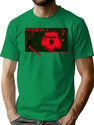 He Sees You When Youre Sleeping T-Shirt for Men & Women, T-Shirts Graphic Tee - Green