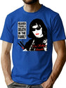 Heavier Than A Death In The Family Bootleg Graphic T-Shirt - Blue