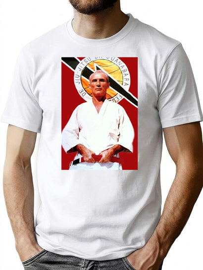 Helio Gracie Premium Heavyweight Cotton T-Shirt - Black
