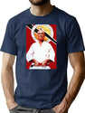 Helio Gracie Premium Heavyweight Cotton T-Shirt - Navy