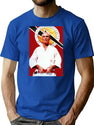Helio Gracie Premium Heavyweight Cotton T-Shirt - Blue