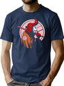 Hellboy T-Shirt for Men & Women, T-Shirts Graphic Tee - Navy