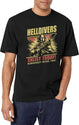 Helldivers 2 Enlistment Tee - Join The Fight for Democracy,Exclusive Sci-Fi Soldier Black T-Shirt - White