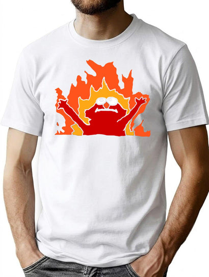 Hellmo Funny Cake Meme T-Shirt for Men & Women, T-Shirts Graphic Tee - Black