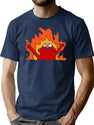 Hellmo Funny Cake Meme T-Shirt for Men & Women, T-Shirts Graphic Tee - Navy
