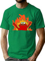 Hellmo Funny Cake Meme T-Shirt for Men & Women, T-Shirts Graphic Tee - Green