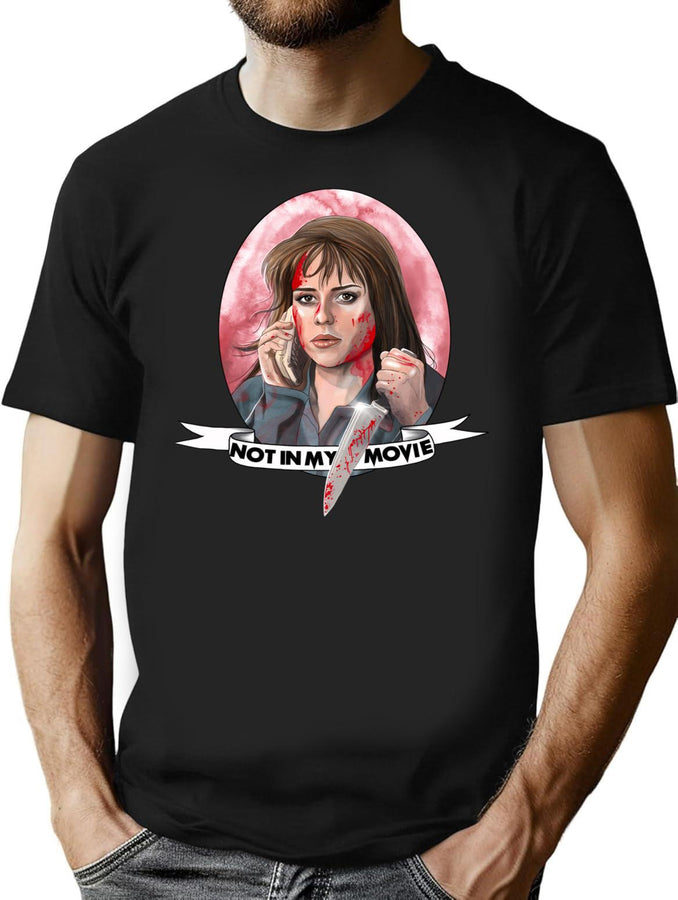 Hello Sidney Scream - Sidney Prescott T-Shirt for Men & Women, T-Shirts Graphic Tee - Black