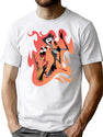 Helluva Boss - Blitzo Stolas Rock Premium Heavyweight Cotton T-Shirt - White