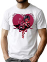 Helluva Boss Moxxie and Millie Classic Premium Heavyweight Cotton T-Shirt - White