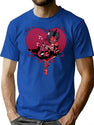 Helluva Boss Moxxie and Millie Classic T-Shirt for Men & Women, T-Shirts Graphic Tee - Blue
