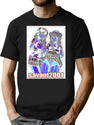 Hentai Bootleg Fake Ripoff Trippy Weird Cursed Images Bootleg Graphic T-Shirt - Black