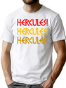Hercules Hercules Hercules Premium Heavyweight Cotton T-Shirt - White