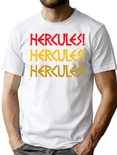 Hercules Hercules Hercules Premium Heavyweight Cotton T-Shirt - Black
