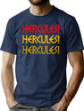 Hercules Hercules Hercules Premium Heavyweight Cotton T-Shirt - Navy
