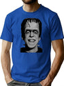 Herman Munster Profile T-Shirt for Men & Women, T-Shirts Graphic Tee - Blue