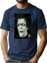 Herman Munster T-Shirt for Men & Women, T-Shirts Graphic Tee - Navy