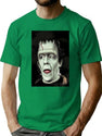 Herman Munster T-Shirt for Men & Women, T-Shirts Graphic Tee - Green