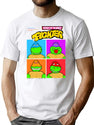 Heroes Of The World Figther Bootleg Graphic T-Shirt - White