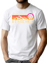 Hex Crypto Hexagon - Stake Hex Crypto Thank Me Vintage Sunset Hex T-Shirt for Men & Women, T-Shirts Graphic Tee - White