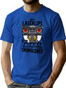 Hey Laser Lips Your Mama Was A Snowblower T-Shirt for Men & Women, T-Shirts Graphic Tee - Blue