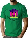 His Gold - Funny Bad Translation Error English Quote Bootleg Graphic T-Shirt - Green